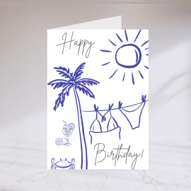 Happy Birthday - Santorini