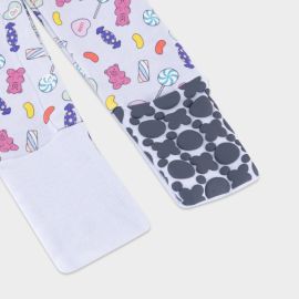 Candy Convertible Footies Sleepsuits (6-9M, 9-12M, 12-18M)