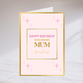 Happy Birthday To My Amazing Mum