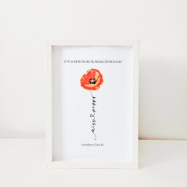 Flower Frame for Teachers