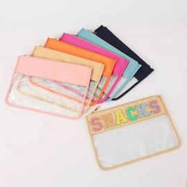 Personalised Clear Travel Wallet