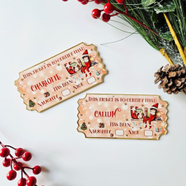 Naughty or Nice Ticket