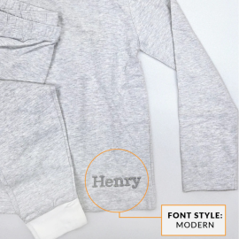 Toddler & Big Kid Cotton Knit PJ Set (Erawan Grey)