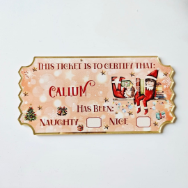 Naughty or Nice Ticket