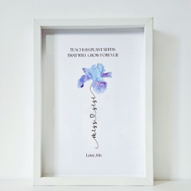 Flower Frame for Teachers