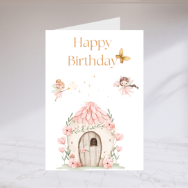 Happy Birthday! Fairy House