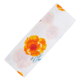 Organic Swaddle -Marigolds