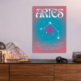 Aries Metal Poster