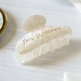 Personalised Hair Clip