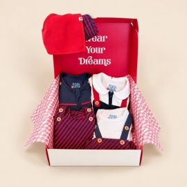 Betta Stripes Premium Baby Boy Wardrobe Gift Box