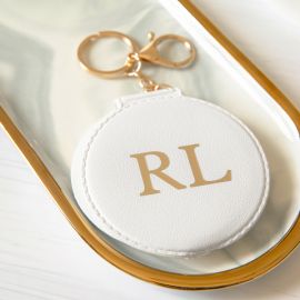 Personalised Mirror Key Ring
