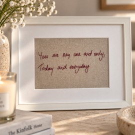 Words to Keep – Handwritten Keepsake Frame