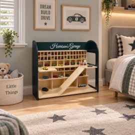 Personalised Wooden Toy Garage