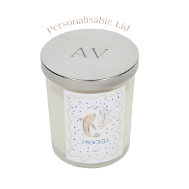 Personalisable Star Sign Candle, 100g, Midnight Oud Scent