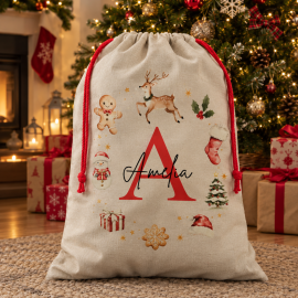 Personalised Christmas Gift Sack