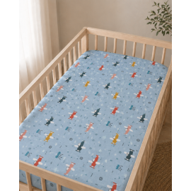 Fitted Sheet Set - Little Aviators - Pack Of 2
