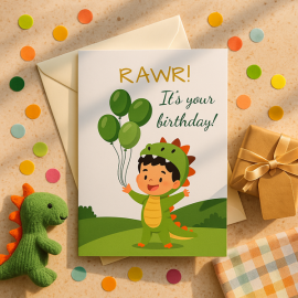 Rawr - It's Your Birthday!