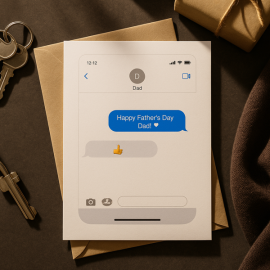 Father's Day - iPhone Message