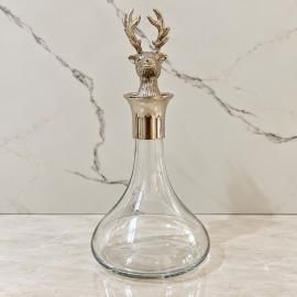 Silver Stag Decanter 