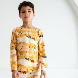 Desert Safari Bamboo Kids Pajama Set
