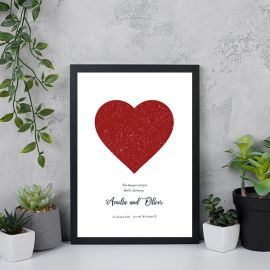 Star Map with Shapes