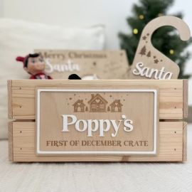 Personalised Christmas Crate