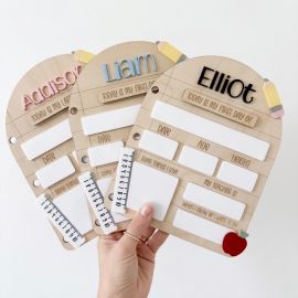 Personalised Back To School Milestone Board - Dry Erase