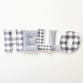 Grey & White Mix - cotton