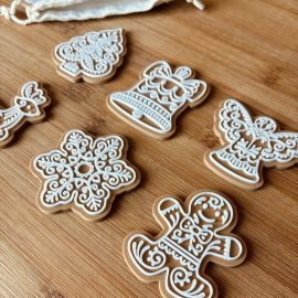 Festive Cookies - Set of 6