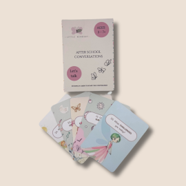 After School Conversation Flashcards - Little Mindset