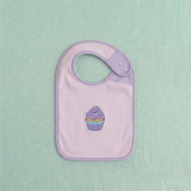 Cupcake Organic Cotton And Bamboo Bib