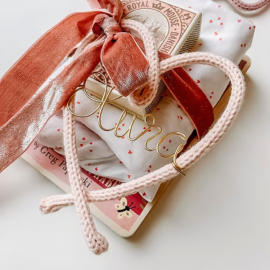 Personalised Knitted Wire Heart