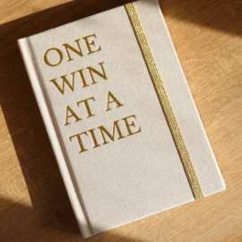 One Win at a Time Notebook | The Power of Small Wins