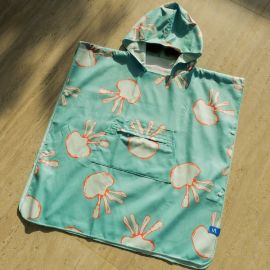 Quick-Dry Sand-Free Kids Poncho - Palaos