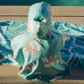 Quick-Dry Sand-Free Kids Poncho - Palaos