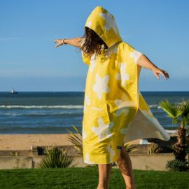 Quick-Dry Sand-Free Adult Poncho - Palawan