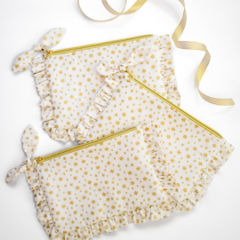 Snowflake Luxe - Christmas Clutch Bag