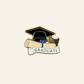 Sticker Metal Charm