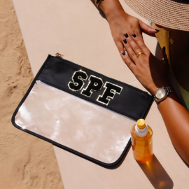 Personalised Clear Travel Wallet