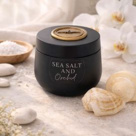 Tin Candle – Sea Salt and Orchid