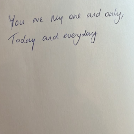 Words to Keep – Handwritten Keepsake Frame