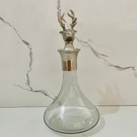 Silver Stag Decanter