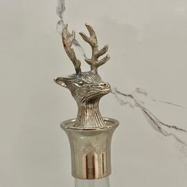 Silver Stag Decanter 