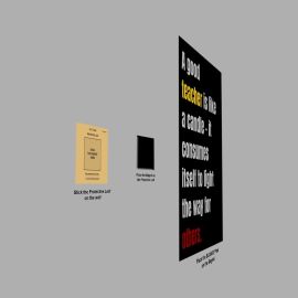 A Good Teacher Metal Poster