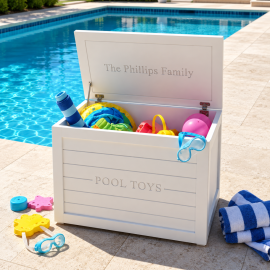 Personalised Pool Storage Boxes