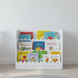 Personalised Children's Scalloped Bookshelf