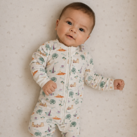 UAE Design Peek a boo Sleepsuit (0–3M, 3-6M)