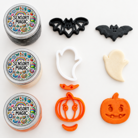 Spooky Squish Playdough and Cutter Set