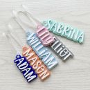 Personalised Layered Acrylic Bag Tag