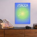Pisces Metal Poster